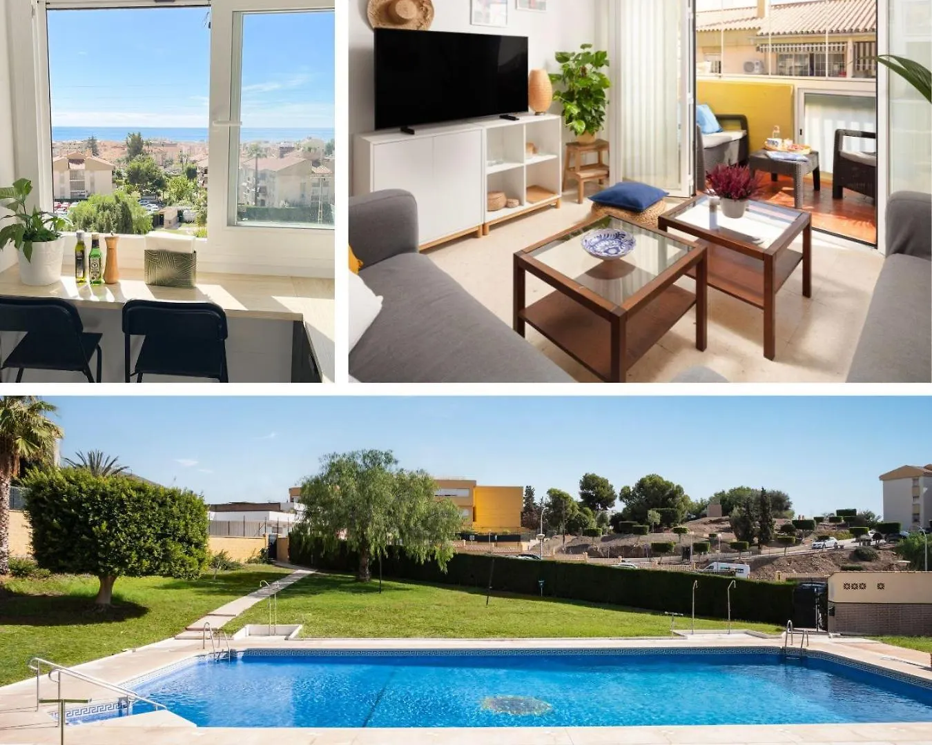 Gran Sol 3Br - Pool - Sea View - 10 Min To Beach Rincón de la Victoria